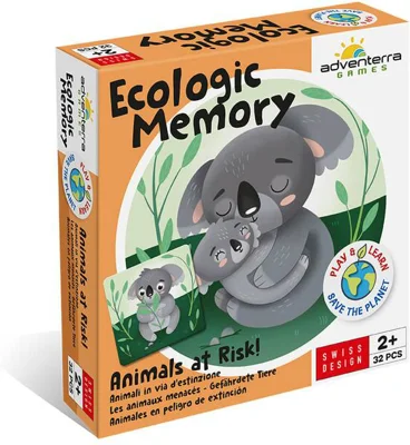 Joc memorie - Animale în pericol