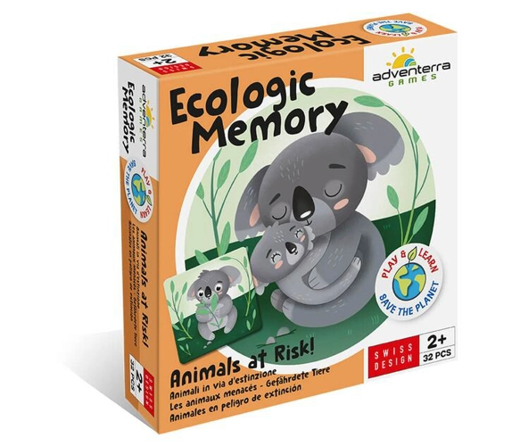 Joc memorie - Animale în pericol