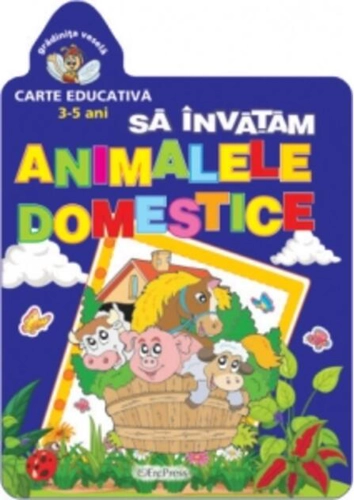 Să învățăm animalele domestice (5-7 ani). Grădinița veselă.