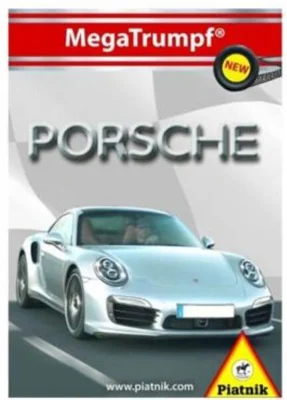 Porsche - Cărți de joc Piatnik MegaTrumpf