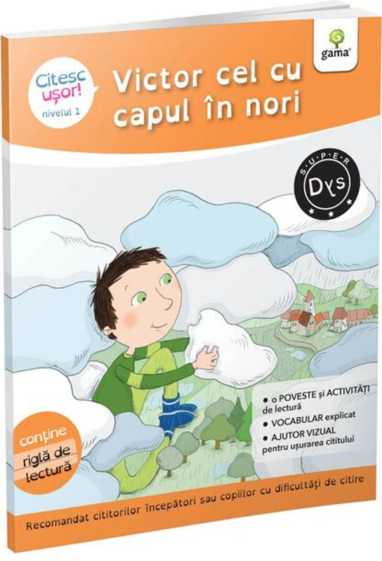 Victor cel cu capul în nori (Citesc ușor, Nivel 1)