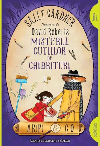 Misterul cutiilor de chibrituri. Aripi & Co (Vol. 4) - PB