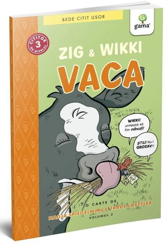 Zig și Wikki: Vaca (volumul 2). BeDe citit ușor, nivelul 3