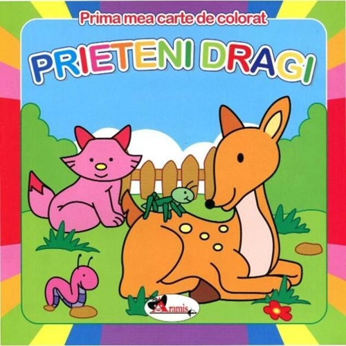 Prima mea carte de colorat. Prieteni dragi