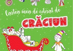 Cartea mea de colorat de Crăciun