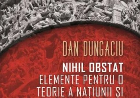 Nihil obstat: elemente pentru o teorie a națiunii și naționalismului