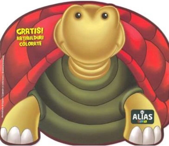 Broasca țestoasă. Carte de colorat