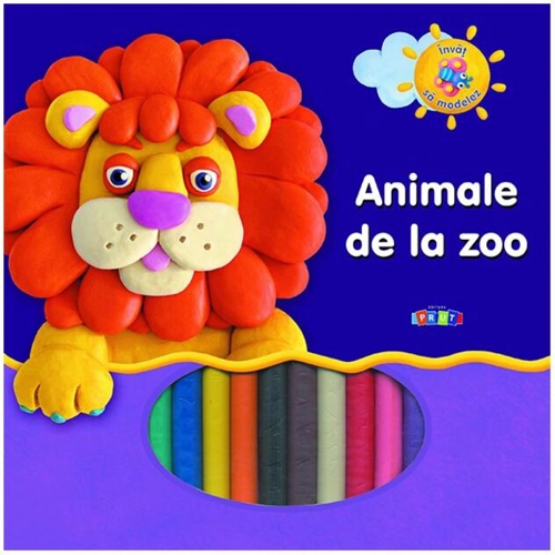Învăț să modelez. Animale de la Zoo (plastilină)