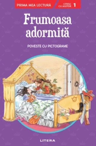 Frumoasa adormită. Citesc cu ajutor (Nivelul 1)