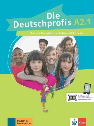 Die Deutschprofis A2.1. Kurs- und Übungsbuch mit Audios und Clips online
