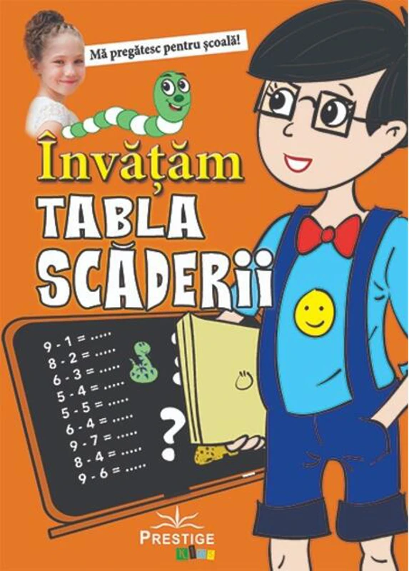 Învățăm tabla scăderii