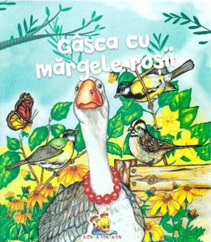 Gâsca cu mărgele roșii