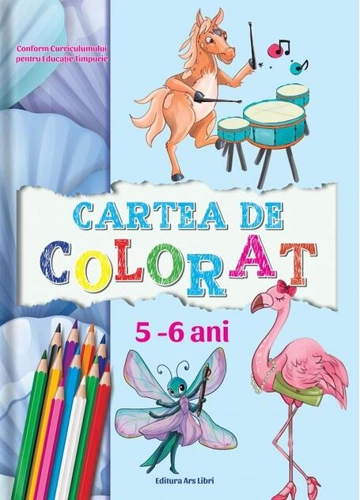 Cartea de colorat | 5-6 ani