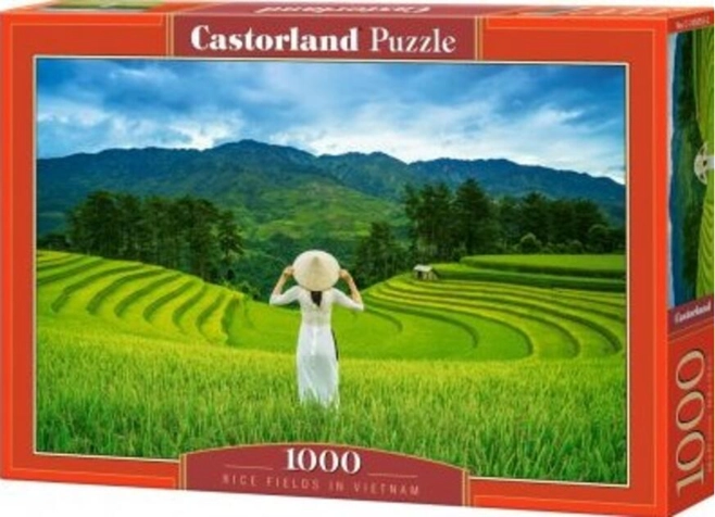 Puzzle 1000 piese „Rice Fields in Vietnam”
