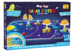 Puzzle cu două fețe - Sistemul Solar