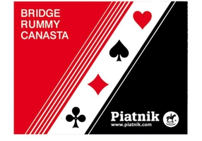 Cărți de joc Piatnik „Poker, Bridge, Canasta”, pachet dublu