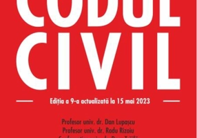 Codul civil. Ediția a 9-a actualizată la 15 mai 2023