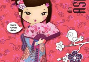 Colorează și descoperă desene surpriză din Asia