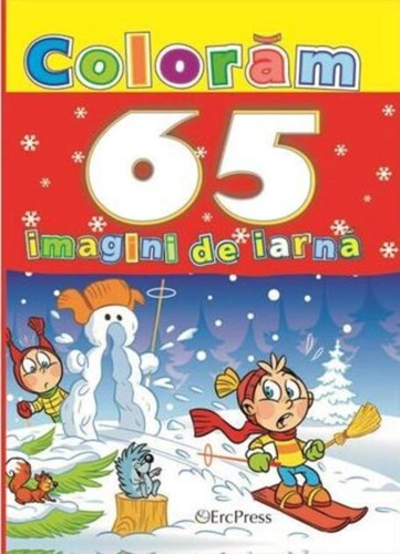 Colorăm 65 imagini de iarnă