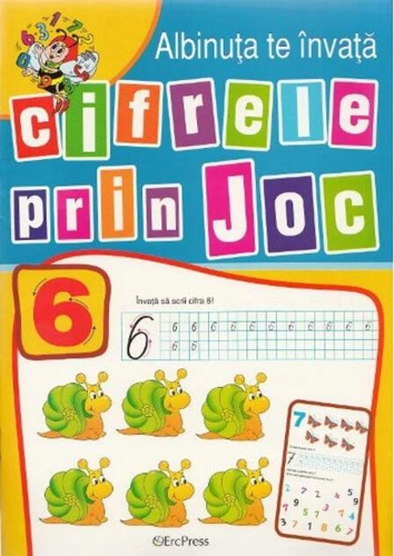 Albinuța te învață cifrele prin joc