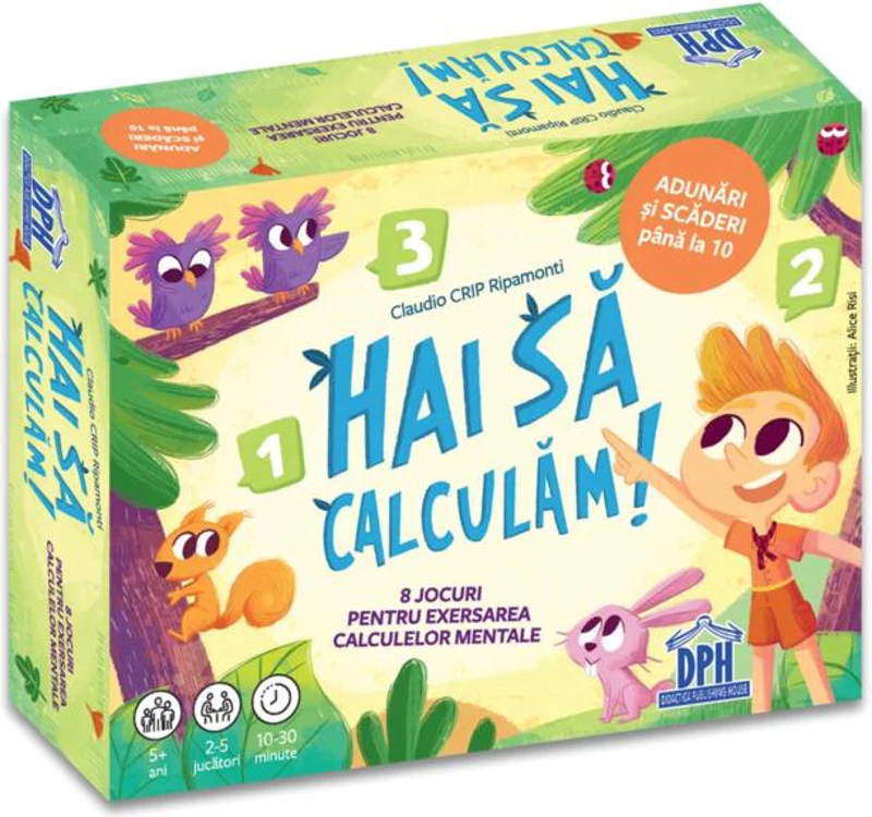 Hai să calculăm: 8 Jocuri pentru exersarea calculelor mentale