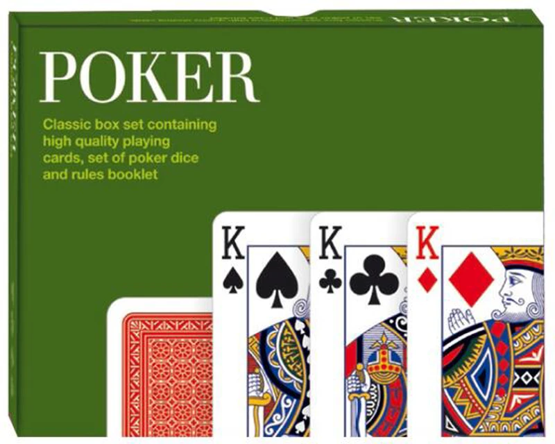 Set cărți de joc și zaruri Piatnik Poker