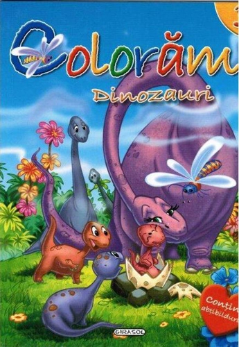 Colorăm (Nr. 3). Dinozauri