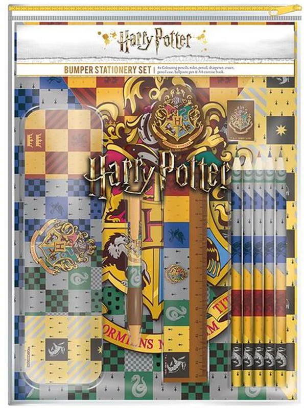 Set de rechizite în pungă cu fermoar Harry Potter