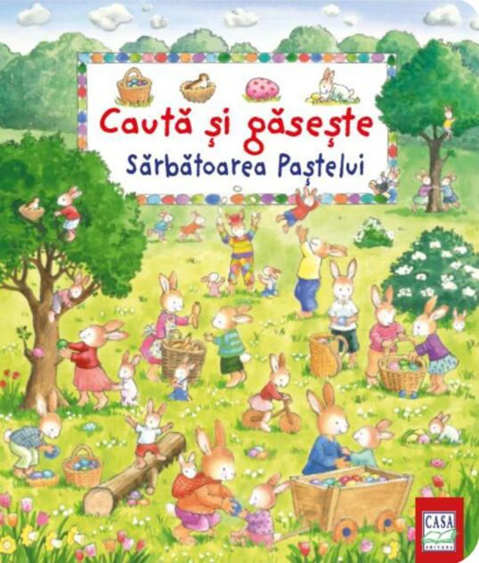 Sărbătoarea Paștelui. Caută și găsește