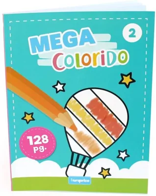 Carte de colorat Mega Colorido (Vol. 2)