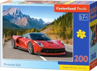 Puzzle 200 piese „Mountain Ride”