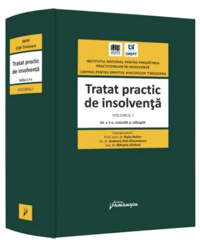 Tratat practic de insolvență (Vol. 1)