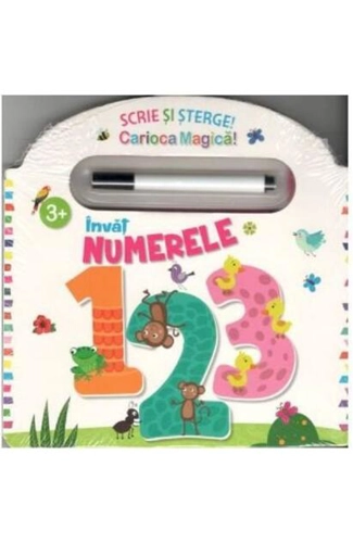 Scrie și Șterge! Carioca Magică! Învăț numerele