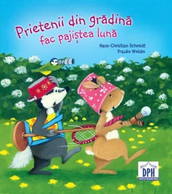 Prietenii din grădina fac pajiștea lună