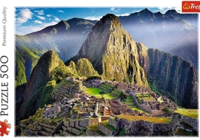 Puzzle 500 piese „Sanctuar în Machu Picchu”