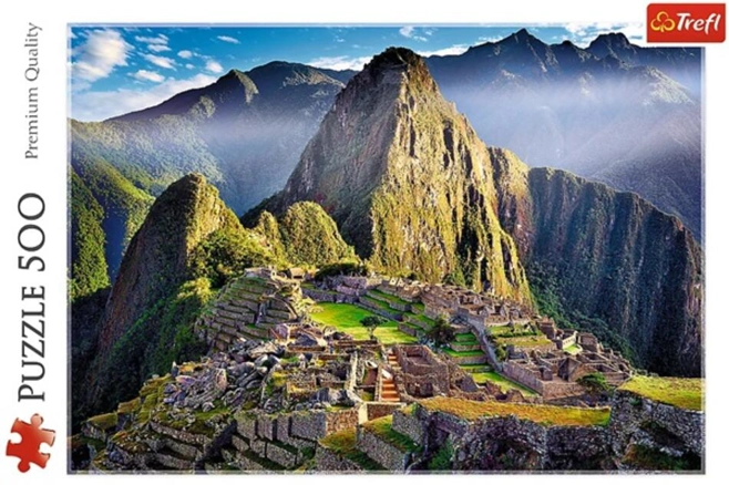 Puzzle 500 piese „Sanctuar în Machu Picchu”