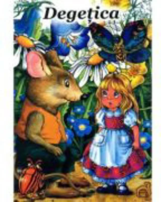Degetica - bilingv roman - maghiar - Hans Christian Andersen