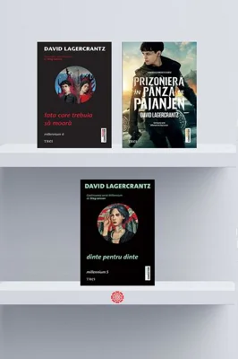 Pachet David Lagercrantz – Seria Millennium