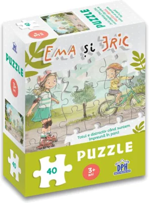 Ema și Eric în parc: Puzzle