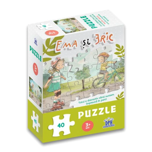 Ema și Eric în parc: Puzzle