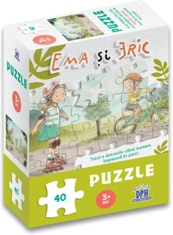 Ema și Eric în parc: Puzzle