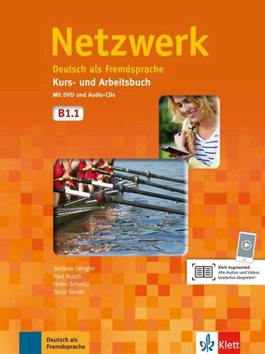 Netzwerk B1.1 Kurs- und Arbeitsbuch mit DVD und 2 Audio-CDs