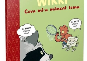 Zig și Wikki: Ceva mi-a mâncat tema (volumul 1). BeDe citit ușor, nivelul 3