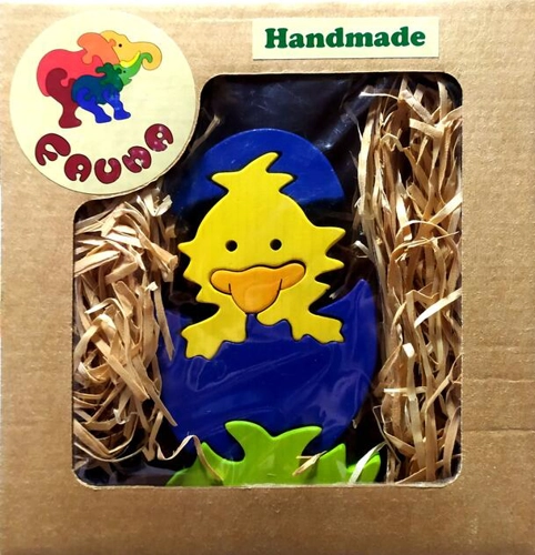 Puzzle - Puișor în ou albastru