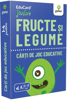Fructe şi legume. EduCard Junior