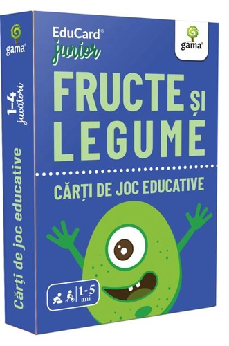 Fructe şi legume. EduCard Junior