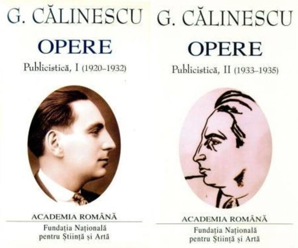 George Călinescu. Opere (Vol. I+II) Publicistică (1920-1935)