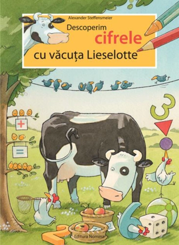 Descoperim cifrele cu văcuța Lieselotte
