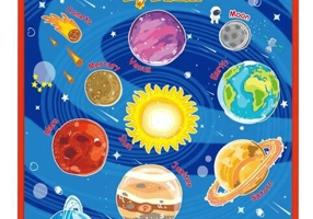 Poster Interactiv în Limba Engleză - Sistemul solar