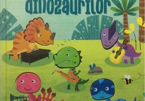 Apasă butoanele - Trupa dinozaurilor